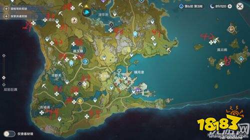 原神气球宝箱分布位置 璃月45个气球宝箱刷新位置