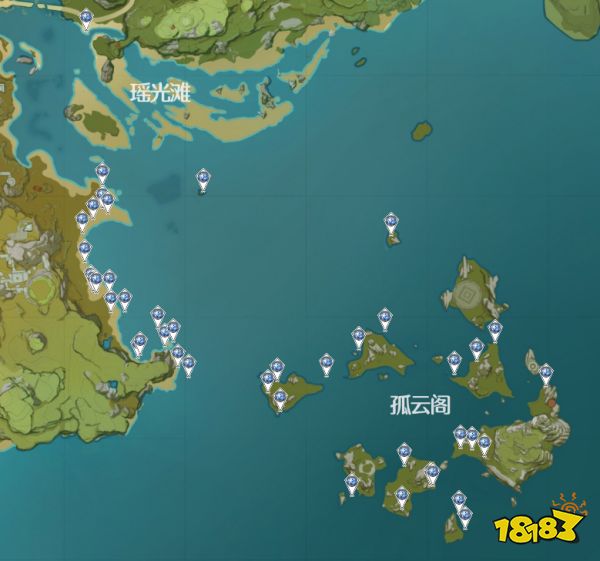 原神璃月区域特产分布位置一览