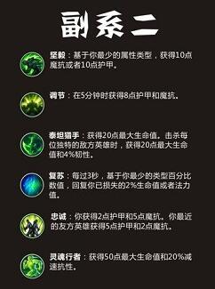 lol英雄联盟手游符文翻译介绍 一起来了解下吧