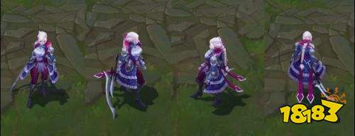 LOL10.25版本皮肤更新 新女帝永恒之森皮肤原画模型汇总