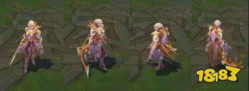 LOL10.25版本皮肤更新 新女帝永恒之森皮肤原画模型汇总