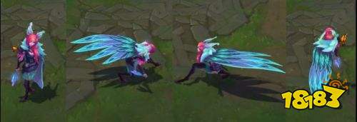 LOL10.25版本皮肤更新 新女帝永恒之森皮肤原画模型汇总