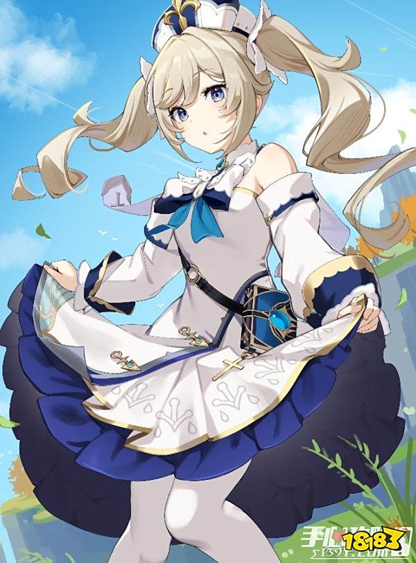 长弓燧龙原神芭芭拉手心游戏