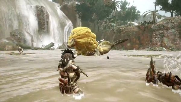 《怪物猎人：崛起》公布水兽实机游戏演示视频