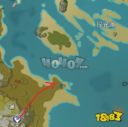 原神瑶光滩特殊宝藏在哪秘宝迷踪78位置一览