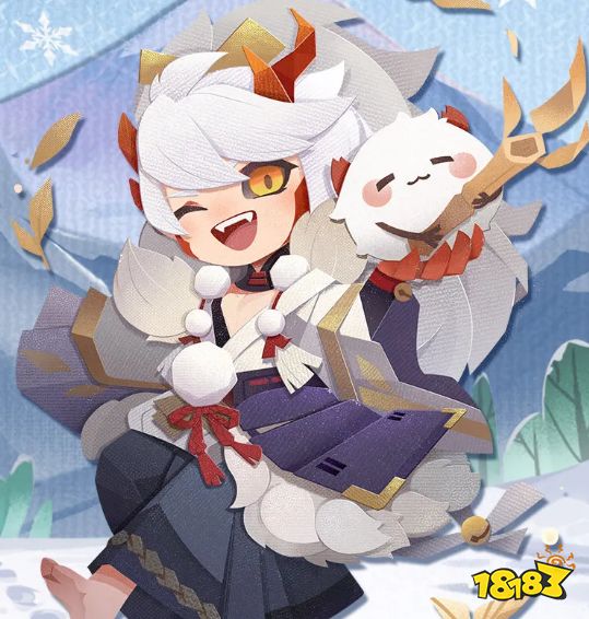 阴阳师妖怪屋茨木童子青竹白雪皮肤图鉴一览