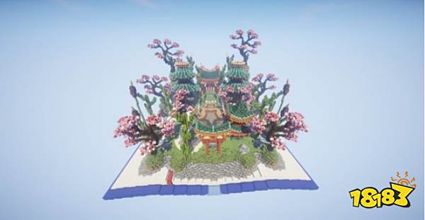 我的世界永不凋零的樱花树 樱花做客来我家