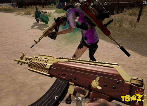 绝地求生镀金镀银m762枪械皮肤测评