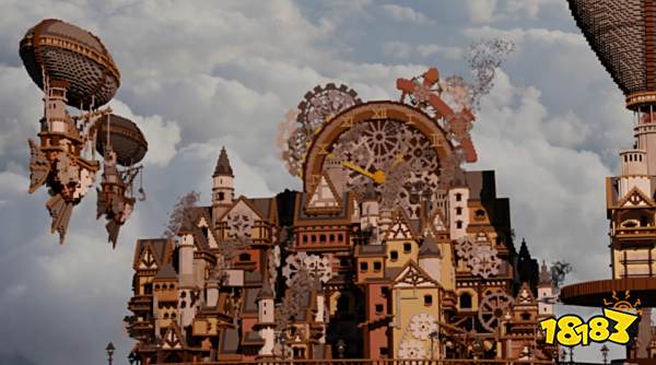 我的世界蒸汽朋克的艺术结构只有设计看得懂