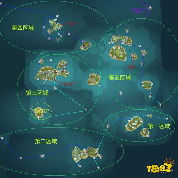 原神金苹果群岛宝箱位置大全 海岛90个宝箱汇总
