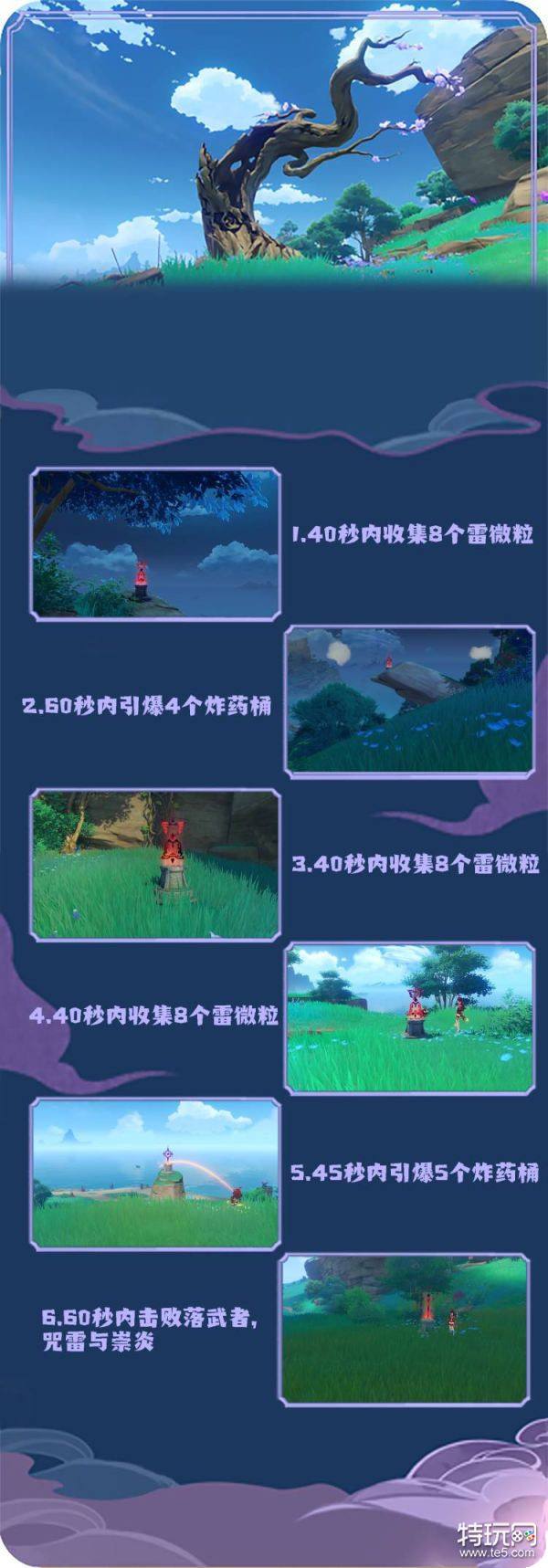 《原神》稻妻限时挑战位置全汇总