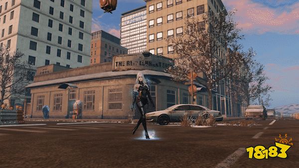 《明日之后》半感染者皮肤夜刃特攻动作特效一览