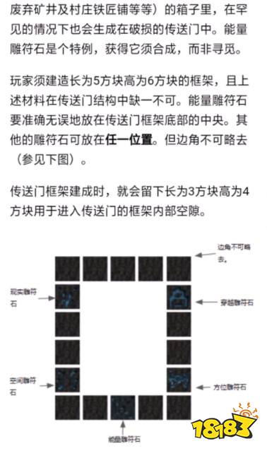 我的世界虚无世界3传送门怎么激活虚无世界3传送门激活方法 181我的世界专区
