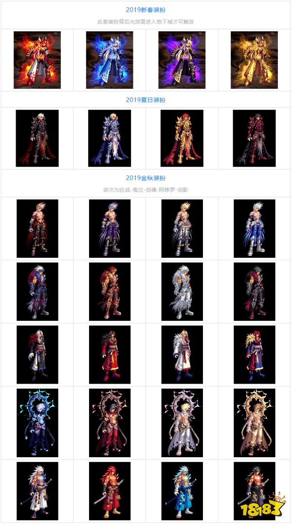 首先说2019新春装扮,这套装扮是dnf首套仅在地下城中显示特效的高级