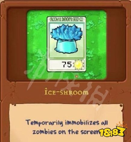 植物大战僵尸寒冰菇有什么用寒冰菇作用介绍