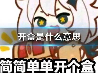 开盒是什么意思 开盒网络语介绍