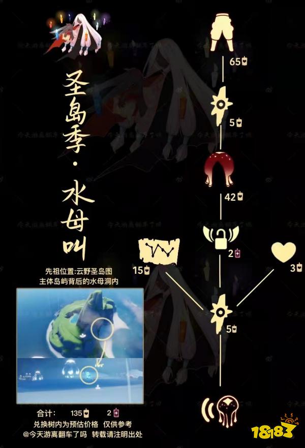 光遇水母头复刻先祖兑换表