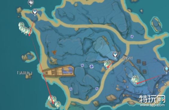 原神漂浮灵讨伐路线推荐 漂浮灵讨伐路线怎么走