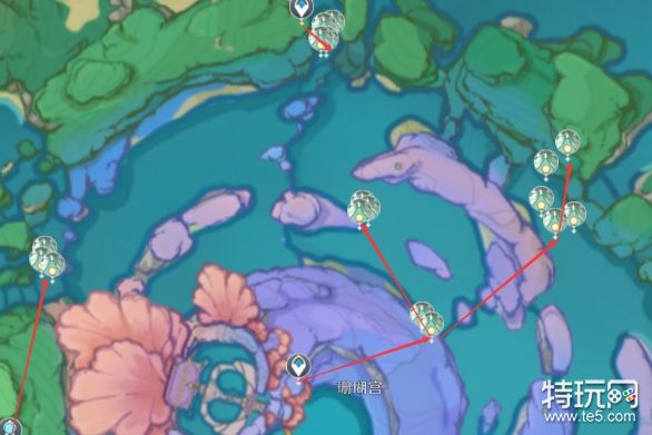 原神漂浮灵讨伐路线推荐 漂浮灵讨伐路线怎么走