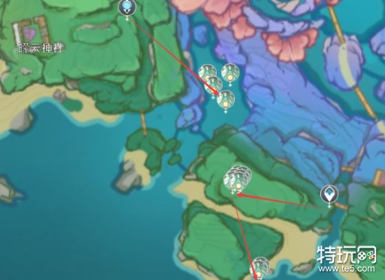 原神漂浮灵讨伐路线推荐 漂浮灵讨伐路线怎么走