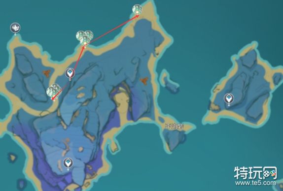 原神漂浮灵讨伐路线推荐 漂浮灵讨伐路线怎么走