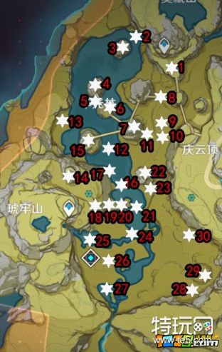 原神玄月宝箱逐月符宝箱位置大全