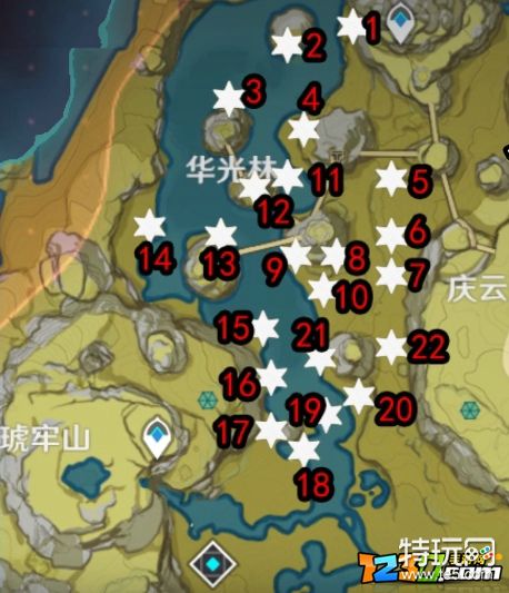 原神玄月宝箱逐月符宝箱位置大全