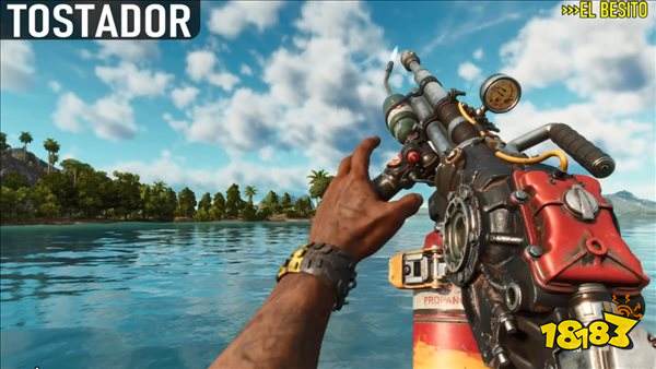 《孤岛惊魂6》全武器演示 从二战老古董到越战M16A1