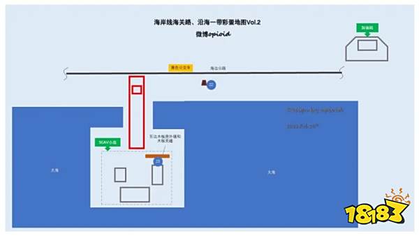 《逃离塔科夫》海岸线全彩蛋位置一览