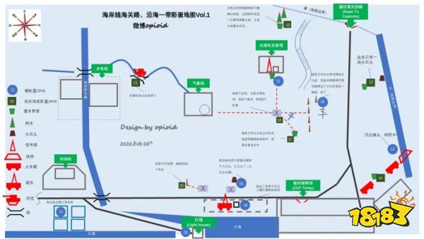 《逃离塔科夫》海岸线全彩蛋位置一览