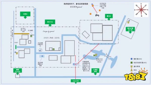 《逃离塔科夫》海岸线全彩蛋位置一览