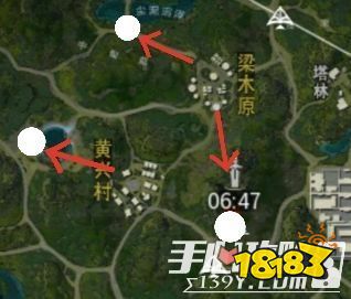 《武侠乂手游》物资分布图