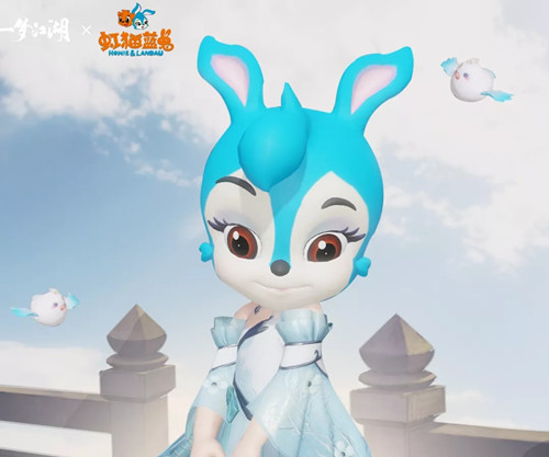 《一梦江湖》蓝兔系列装扮是什么样的