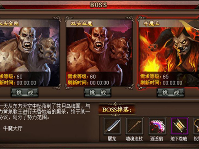《沙巴克传奇》挑战BOSS