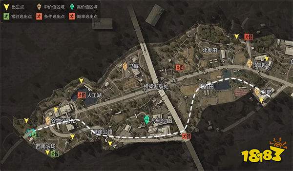 暗区突围农场物资点一览2022