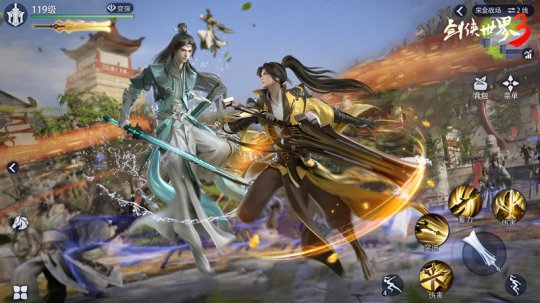 武林霸图！《剑侠世界3》大型沙盘攻城玩法爆料