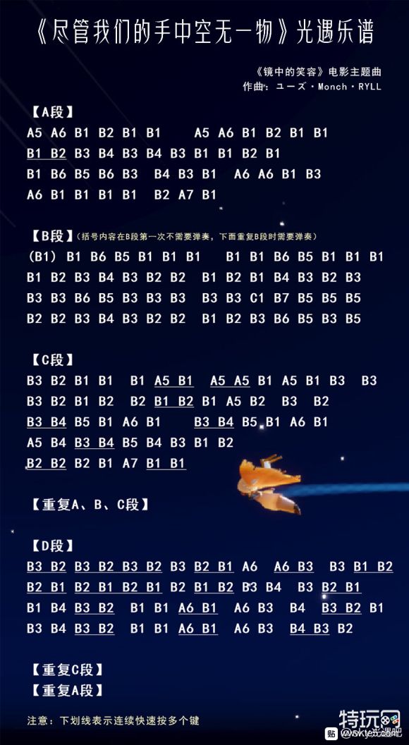 光遇数字简谱是心动啊图片