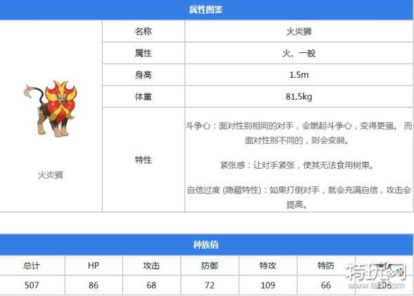 宝可梦朱紫火炎狮在哪抓 火炎狮捕捉地点介绍_特玩网