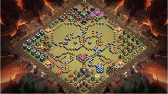 《部落冲突》2023最新14本阵型8个艺术阵链接复制分享5