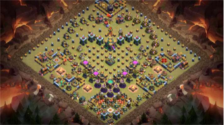 《部落冲突》2023最新14本阵型8个艺术阵链接复制分享4