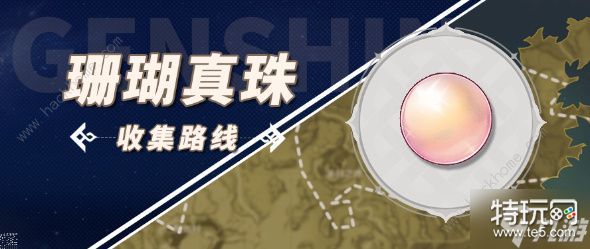 原神珊瑚真珠在哪 3.5版本珊瑚真珠采集路线图