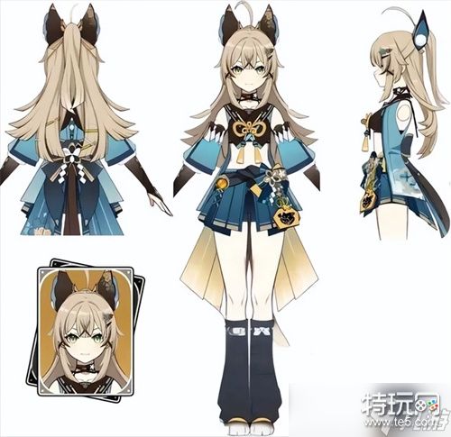 《原神》岩猫猫百华立绘一览 猫女立绘分享