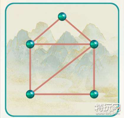 《全民汉字王》一笔画一笔不重复画完图形关攻略_特玩网