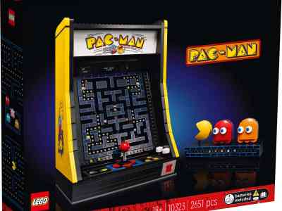 乐高公司与万代南梦宫娱乐跨界合作 復刻1980年代经典电玩LEGO ICONS《PAC-MAN》