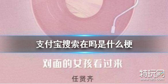 支付宝搜索在吗是什么梗 支付宝发在吗什么梗