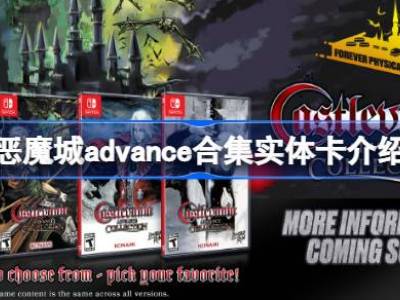 恶魔城advance合集实体卡多少钱 恶魔城advance collection什么时候出