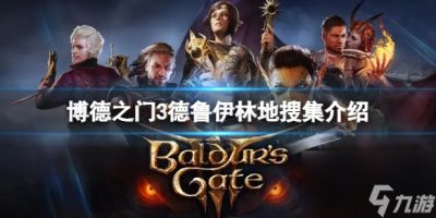 《博德之门3》德鲁伊林地有什么隐藏装 德鲁伊林地搜集介绍