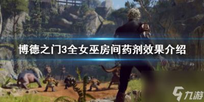 《博德之门3》全女巫房间药剂效果介绍 有什么药剂