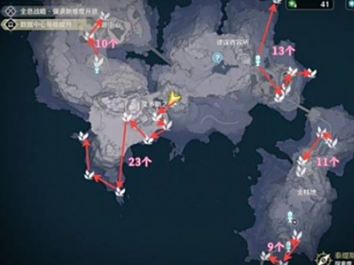 鸣潮1.4暂星采集路线是什么 鸣潮1.4暂星采集路线