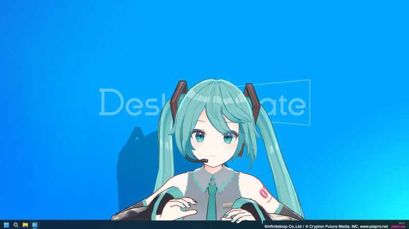 3D桌宠《DesktopMate》免费上线初音未来DLC亮相4